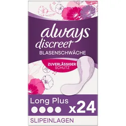 always discreet Inkontinenz Slipeinlagen Plus