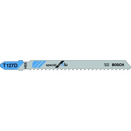 Bosch Professional HSS Stichsägeblatt T 127 D Special for Alu 100er-Pack (2608631966)
