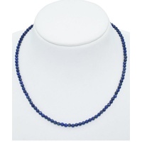 Firetti Collier »Schmuck Geschenk Halsschmuck Halskette Farbstein Edelstein Lapislazuli«, Made in Germany - mit Lapislazuli, goldfarben