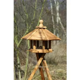 Luxus-Vogelhaus Vogelhaus Anflug Eichenholz