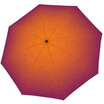 Doppler Magic Fiber Regenschirm, orange-violett