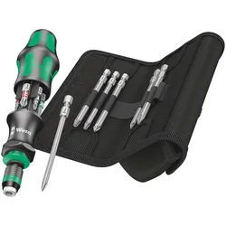 Wera 05051017001 Handschraubendreher Multi-Bit-Schraubendreher Kombi-Schraubendreher