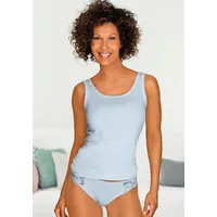 PETITE FLEUR Achselhemd Damen blau, rosé, mint Gr.34
