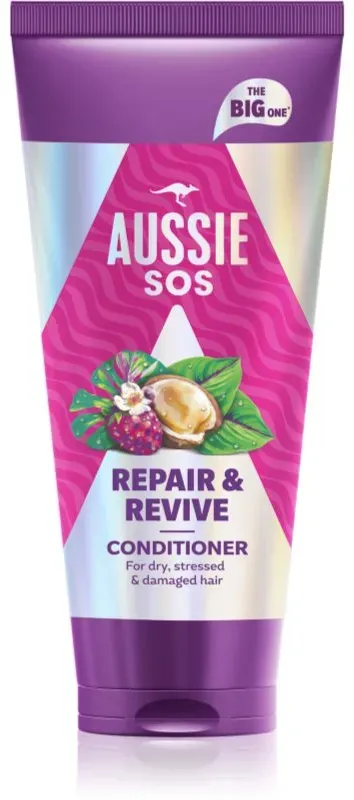 Aussie SOS Repair & Revive der nährende Conditioner für strapaziertes Haar und Kopfhaut 350 ml