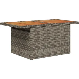 vidaXL Garten Essgruppe mit Kissen Grau und Braun 3349943