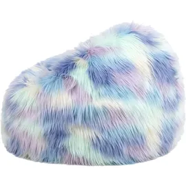 I.C.O.N. icon Sitzsack Blau, Kunststoff, 100 L, 1-Sitzer, 65x45x65 cm, Hergestellt in Deutschland, Wohnzimmer, Hocker, Sitzsäcke, Kindersitzsäcke