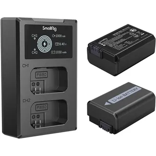 SmallRig 3818 NP-FW50 Akku+Ladegerät-Kit| Preis nach Code SOMMER