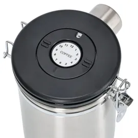Zeller Kaffeedose grau 12 cm x 19 cm 1,7 l