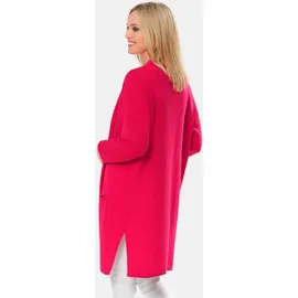 GOLDNER Modische Kaschmir-Longstrickjacke Rosa 21