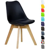 WOLTU 1/2x Esszimmerstuhl Küchenstuhl Kunstleder Wohnzimmerstuhl Polsterstuhl