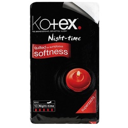 Kotex Night-time Binden 10 St.