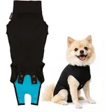 Trovet Hundebody Recovery Suit Schwarz S