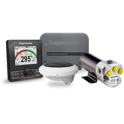 Raymarine Evolution Hydraulik Pilot mit p70Rs Bedieneinheit, ACU-150, EV-1, Kabelsatz und Typ 1 Hydraulikpumpe