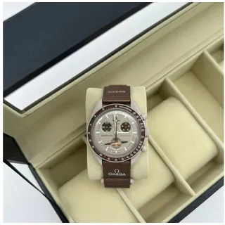 Swatch Moonswatch Mission to Saturn Bioceramic 42 mm SO33T100