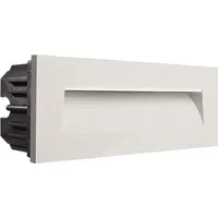 Deko-Light Abdeckung Weiß Rundung für LED Wandeinbauleuchte Light Base