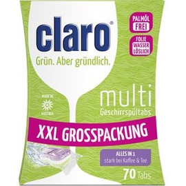 Claro Multi Geschirrspültabs 70 St.