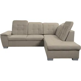 werk2 Eckcouch Polyester 2-Sitzer Beige