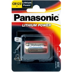 Panasonic Lithium Batterie CR123A