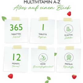 Vit4ever Multivitamin A-Z Tabletten 365 St.