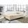 luma-home schönes für dein zuhause Schlafcouch Cord 2-Sitzer Beige/Grau