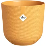 elho Blumentopf Jazz Ø 14,2 cm x 13,1 cm Warmes Gelb