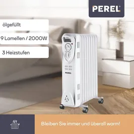 Perel Ölradiator, Heizkörper, Weiss