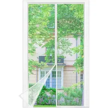 luxuskollektion Fliegengitter Balkontür 100 x 220 cm Weiß
