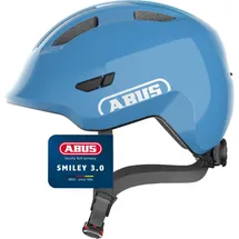 ABUS Smiley 3.0 Kinder 45-50 cm shiny blue