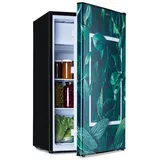 Klarstein Kühl-/Gefrierkombination HEA20-Forest-90-E 10045807, 44.5 cm hoch, 48 cm breit, Bier Hausbar Getränkekühlschrank Hotel Mini Fridge