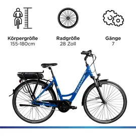 Zündapp X200 28 Zoll RH 51 cm Damen blau