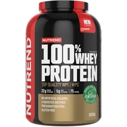 Nutrend 100% Whey Protein (2250 g, Erdbeere)