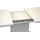 moebel-direkt-online Sonja 120-160 x 76 cm weiß