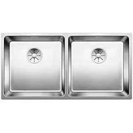 Blanco Andano 400/400-IF Edelstahl Seidenglanz + Handbetätigung + InFino