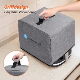Aigostar - XXL-Luftfritteuse mit Staubschutz, 7 l Air Fryer, 1900 W und Warmhaltefunktion, Rezeptbuch im Lieferumfang enthalten, LED-Touch-Panel, doppelte