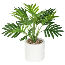 Atmosphera - Künstliche Palme Etnik - Zementtopf - H29 cm