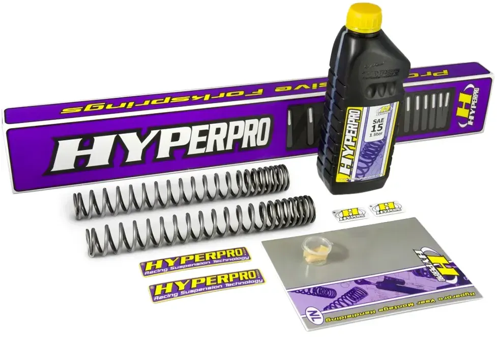 Hyperpro Husqvarna Norden Sp-hu09-ssa001 Gabel-federnsatz - Silver - One Size