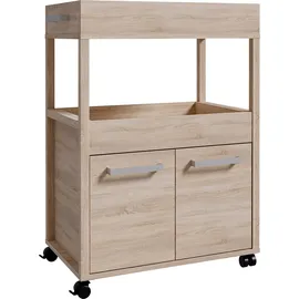 Forte Barschrank 60 x 88,5 x 40 cm Beige