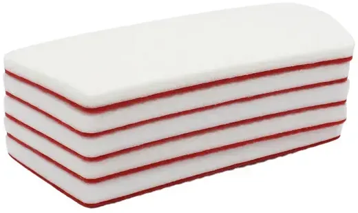Wischmop COMPRIMEX Miracle Melaminmopp 25 cm 5 Stück/Pack, aus Melaminpartikeln
