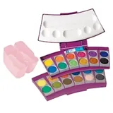 Pelikan ProColor Wasserfarbkasten 2 Wasserboxen + Deckweiß und 24 Farben