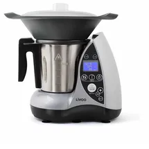 LIVOO Küchenmaschine mit Kochfunktion grau