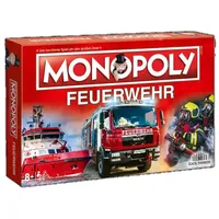 Monopoly Spiel, Gesellschaftsspiel Monopoly Bundeswehr oder Feuerwehr