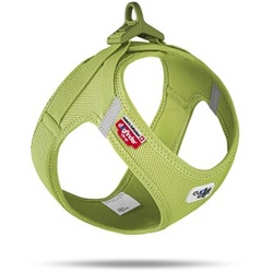 Curli Vest Harness Clasp Air-Mesh grün M