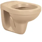 Sanicomfort Wand-WC Beige – Spülrandlos, Tiefspüler, ohne WC-Sitz