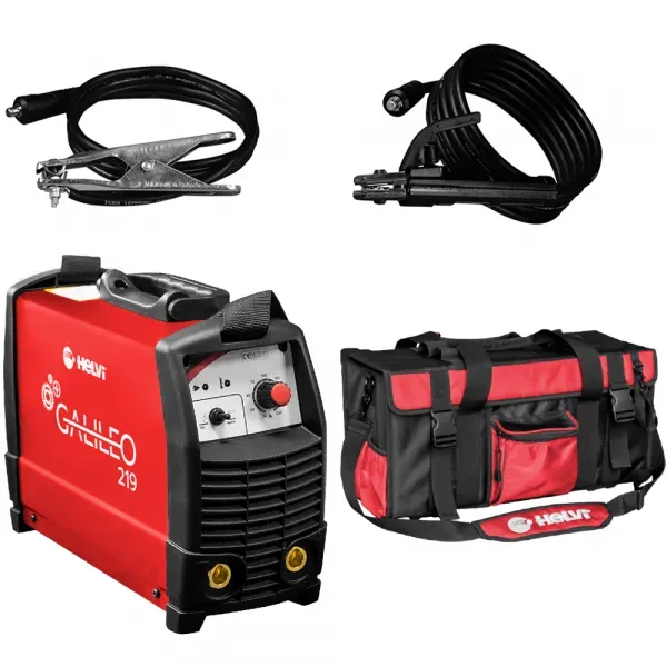 Helvi Galileo 219 - Inverter-Schweißgerät - MMA/TIG  - 200A - Kit mit Tasche