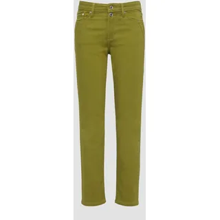 S.Oliver - Jeans Betsy / Slim Fit / Mid Rise / Slim Leg, Damen, Grün, 46/30