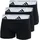 adidas Active Flex Cotton Trunk Schwarz/Weiß M 3er Pack