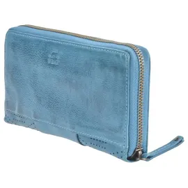 Bear Design MIRTE Damen Geldbörse Leder blau