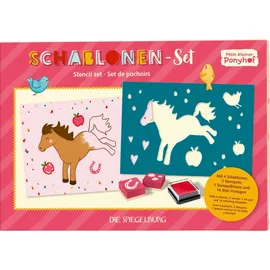 Die Spiegelburg Schablonen-Set - Mein kl. Ponyhof