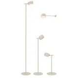 NORTHPOINT 3 in 1 LED Akku Stehlampe dimmbar Wandleuchte Tischlampe beige