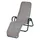 ACAMP Calypso Bäderliege 137 x 75 x 107 cm taupe klappbar